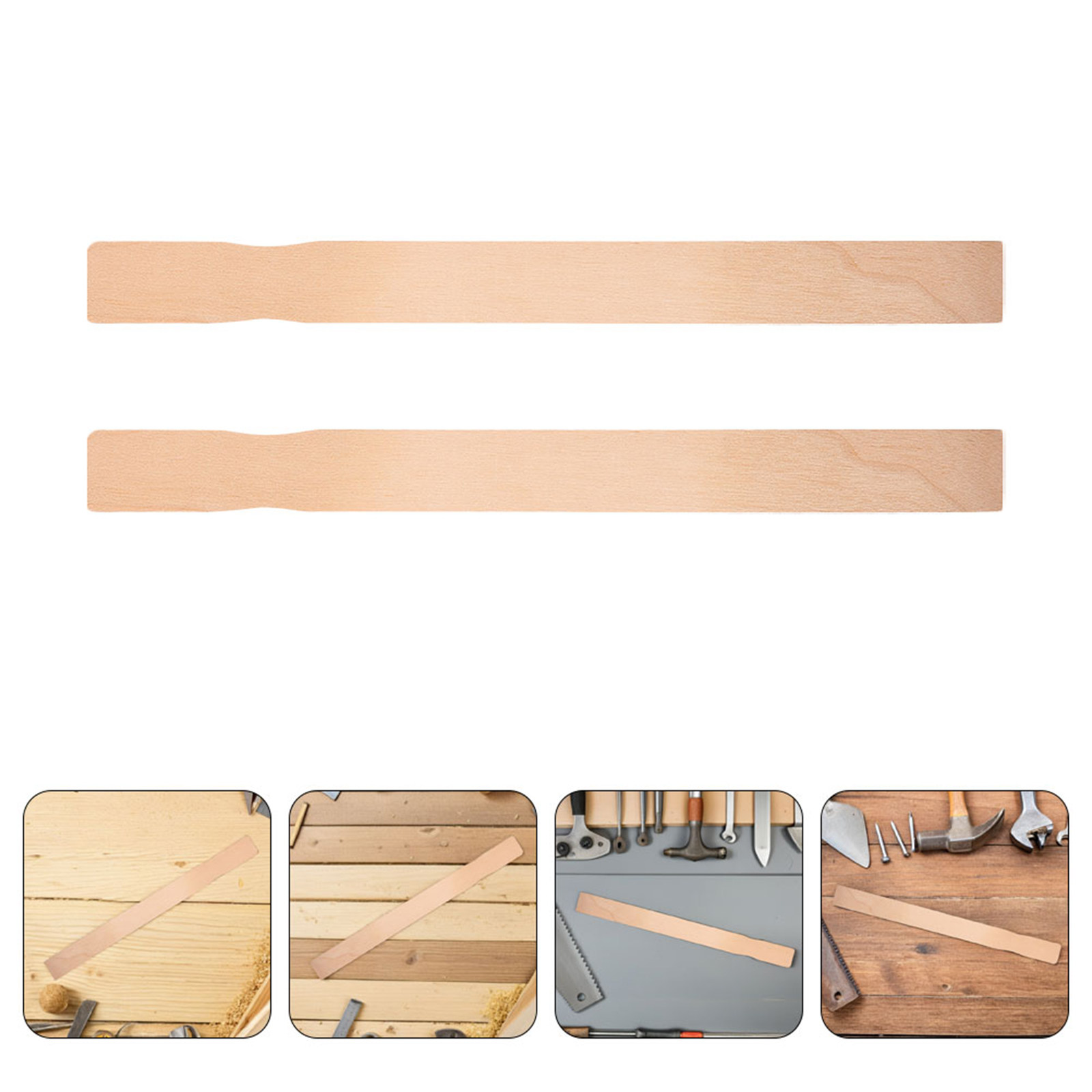 Gardening Tools - 15Pcs Paint Stir Sticks Polished Wood