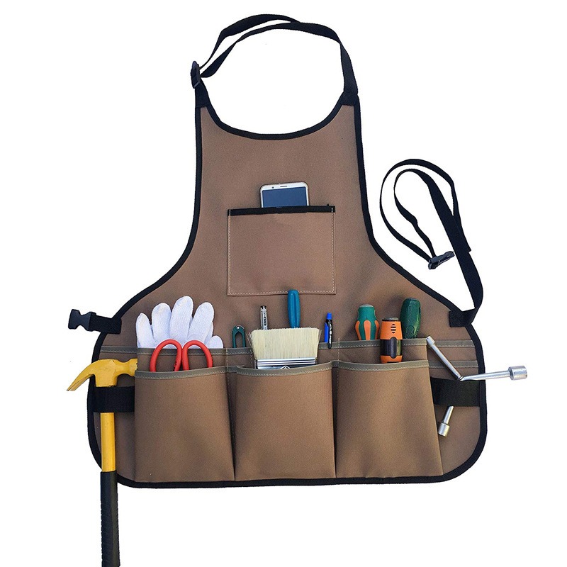 Garden Work Apron with Pockets - đánh giá và giá Gardening Tools For Women