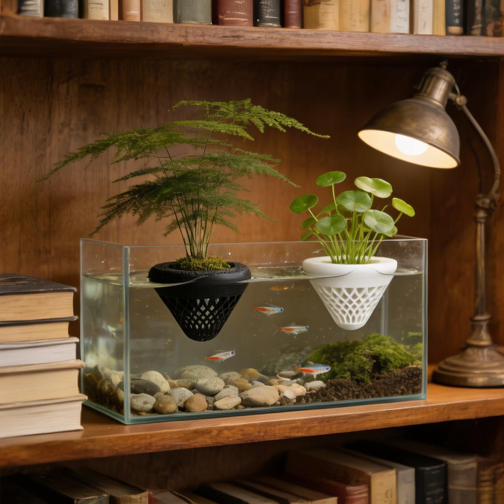 2PCS Floating Aquarium Plant H - đánh giá và giá Hanging Planter Basket