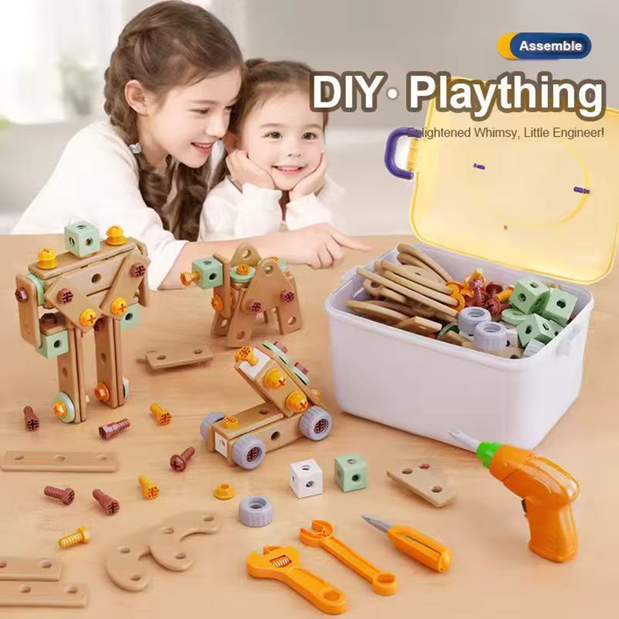 DIY- Kids Tool Set Nut Assembl - đánh giá và giá Gardening Tools Kit For Kids