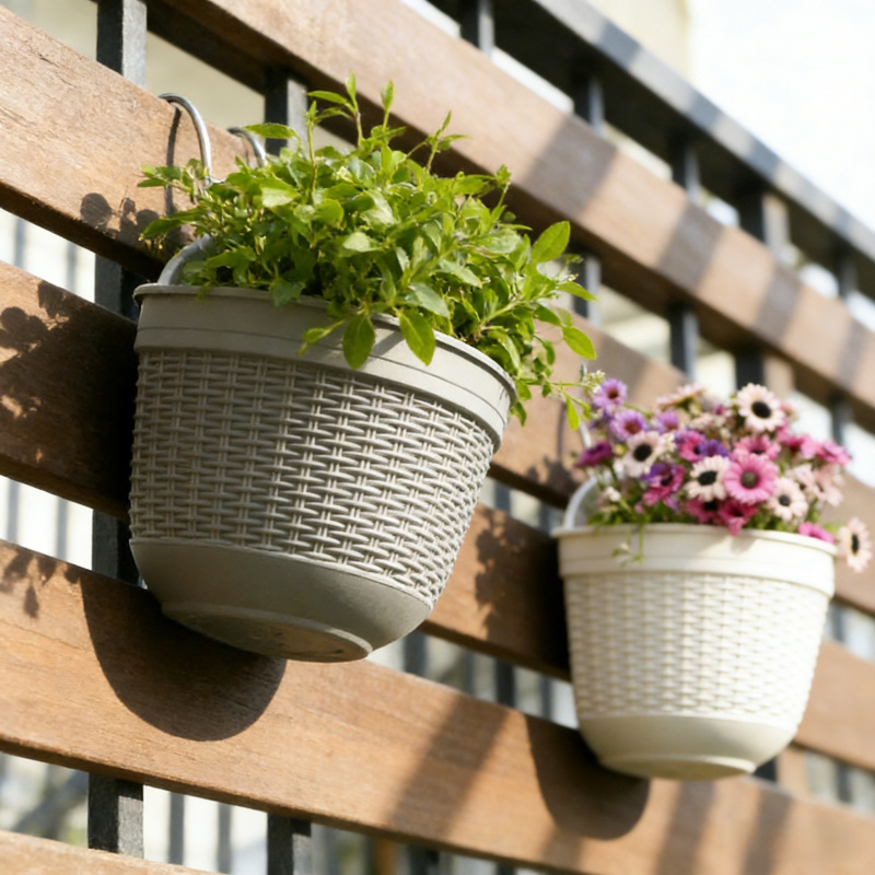 Balcony Decoration Semi-Circul - đánh giá và giá Vertical Wall Planter