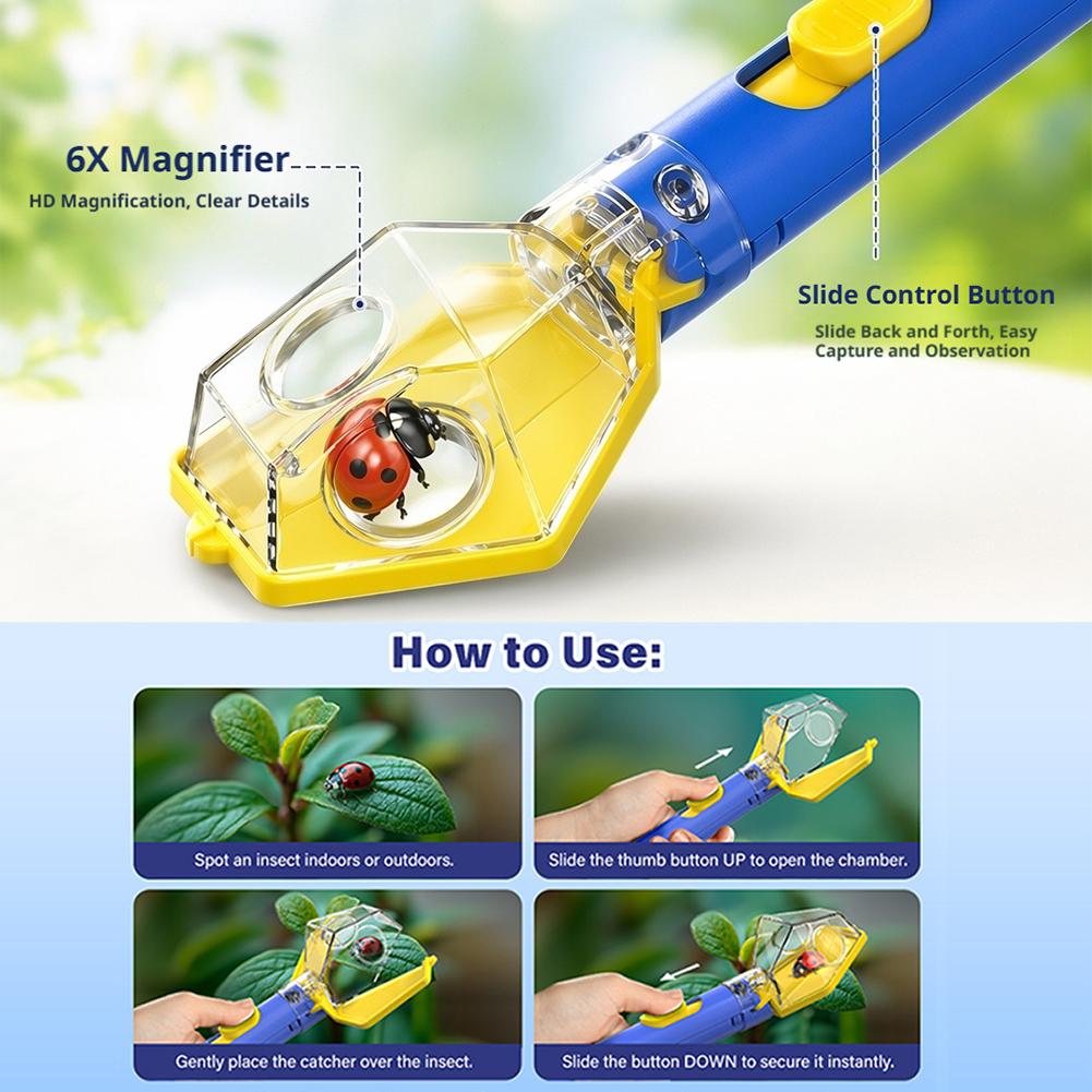 Handheld Insect Catcher Viewer - đánh giá và giá Gardening Tools Kit For Kids