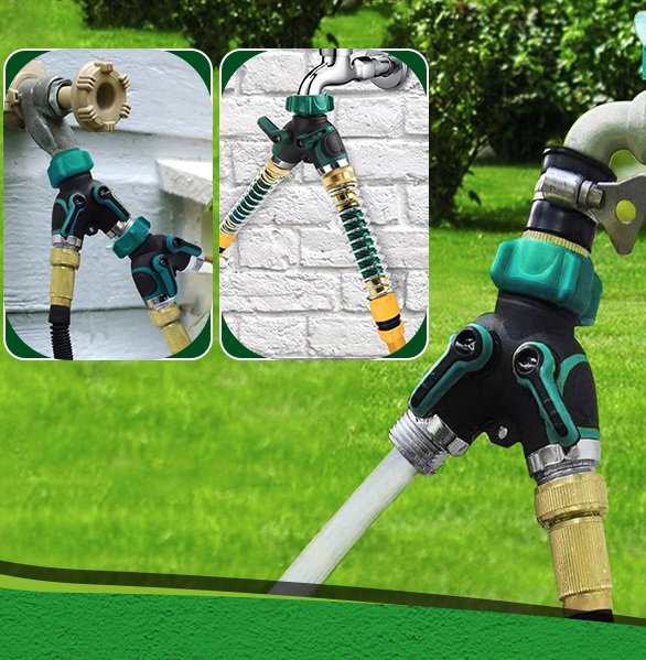 2pcs 2-ways Hose Splitter Y-sh - đánh giá và giá Gardena Hose Comfort