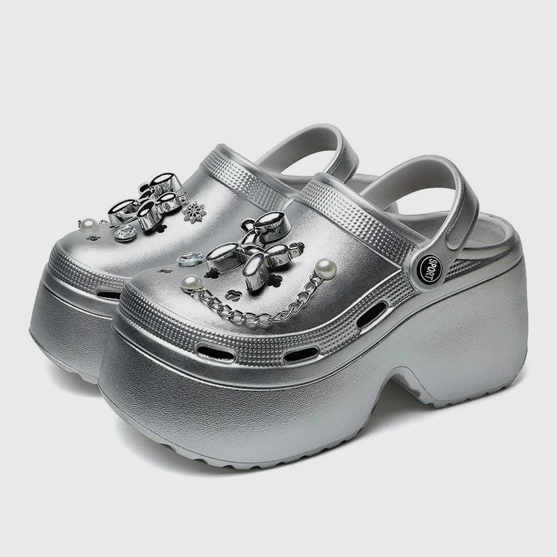 New Women's Silver Platform Cl - đánh giá và giá Gardening Tools For Women
