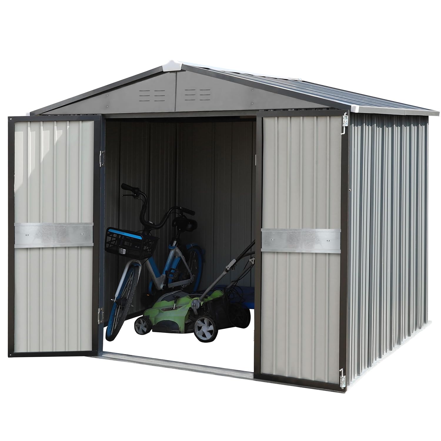 10' x 10' Outdoor Storage Shed - đánh giá và giá Gardening Tools