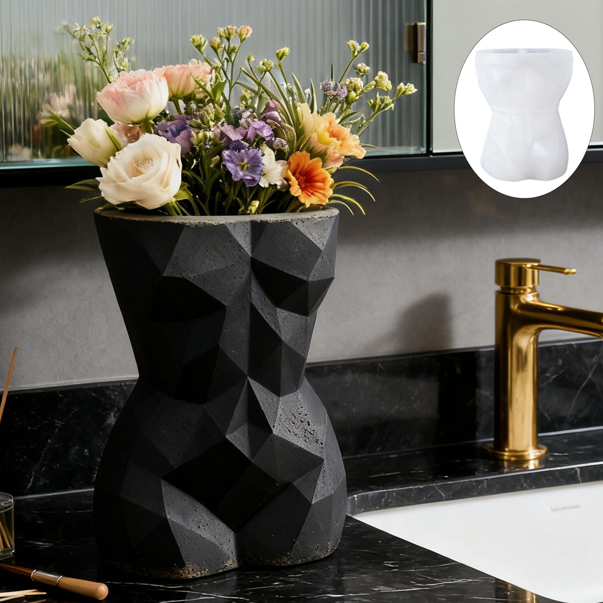 3D Geometric Female Body Flowe - đánh giá và giá Gardening Tools For Women