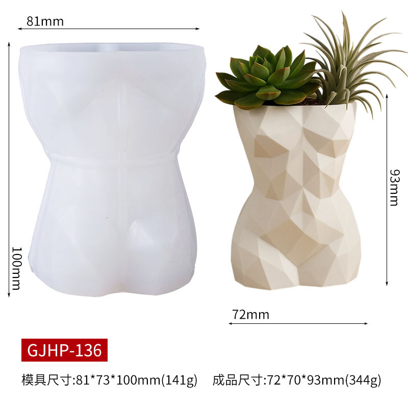 3D Geometric Female Body Flowe - đánh giá và giá Gardening Tools For Women