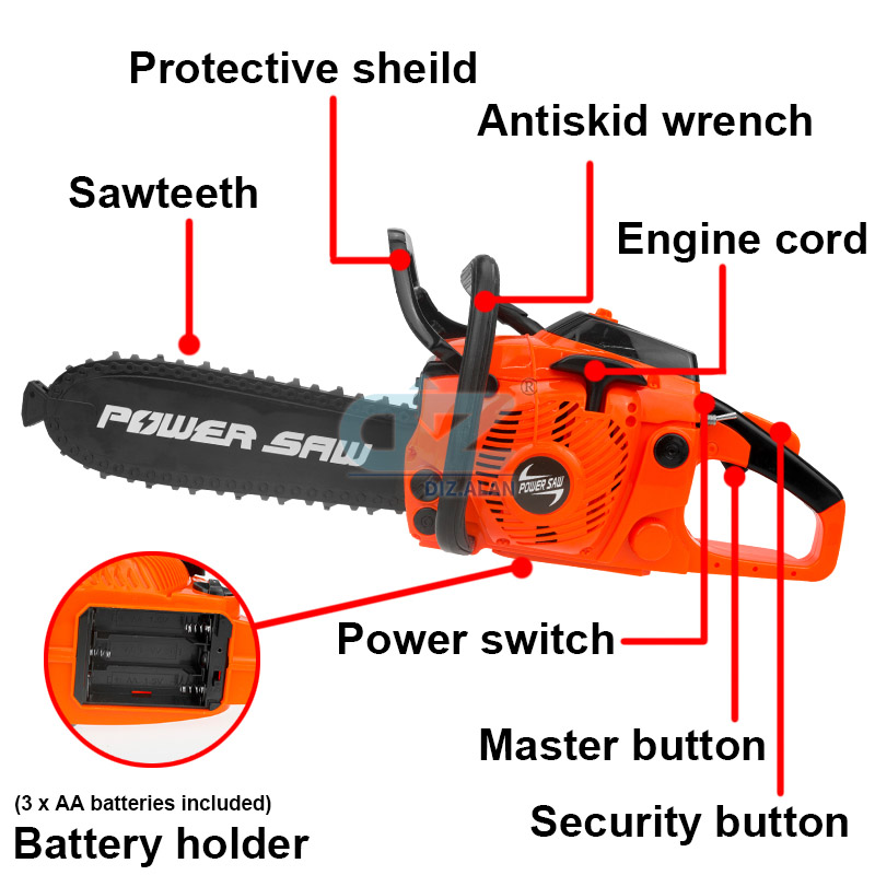 Kids Tools Power Chainsaws Ele - đánh giá và giá Gardening Tools Kit For Kids