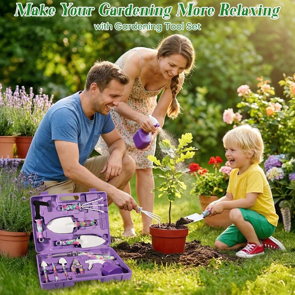 10-Piece Gardening Tools Set w - đánh giá và giá Gardening Tools For Women
