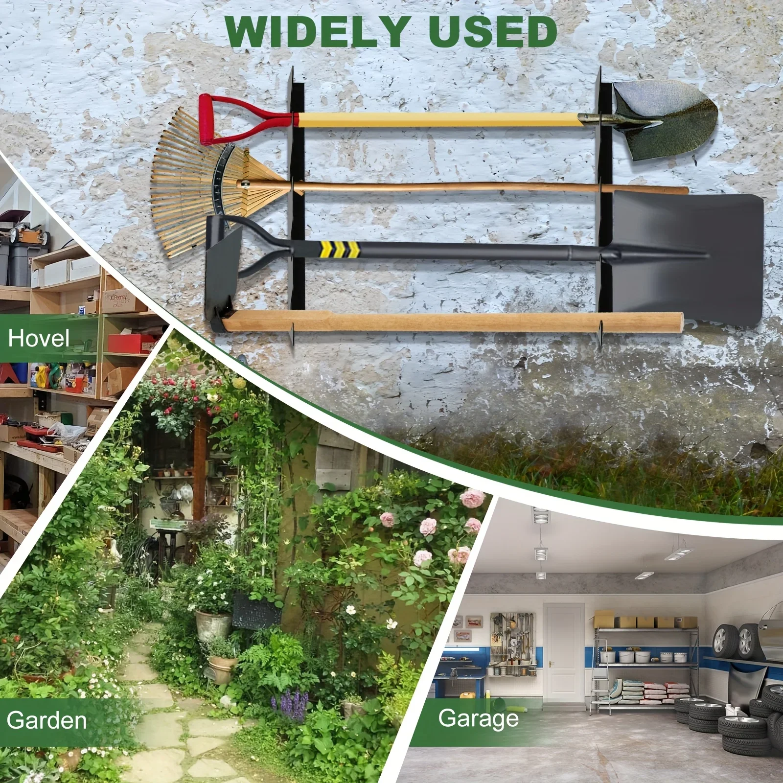 Heavy Duty Metal Garden Tool H - đánh giá và giá Gardening Tools Rack