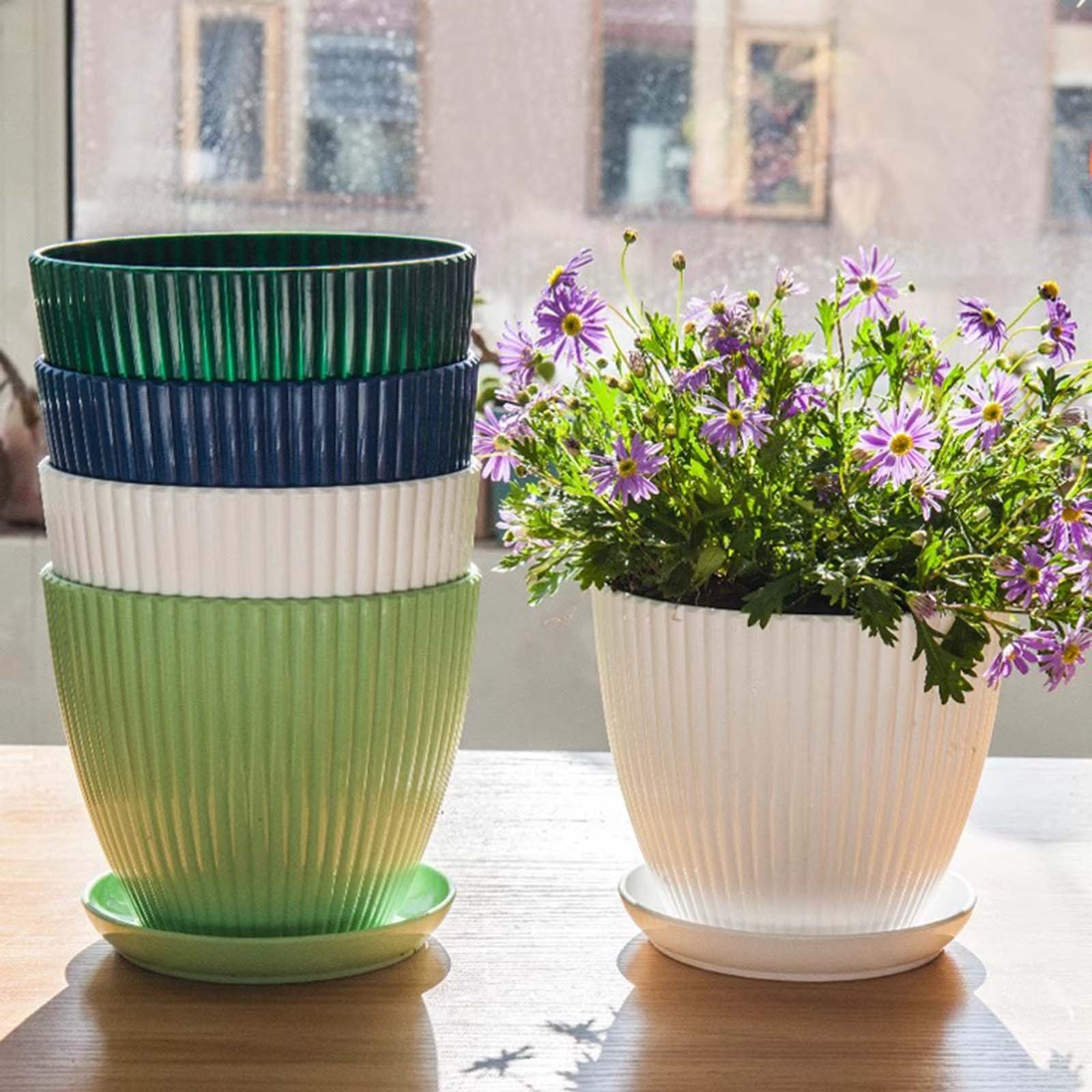 Vertical Striped Thickened Pla - đánh giá và giá Vertical Wall Planter