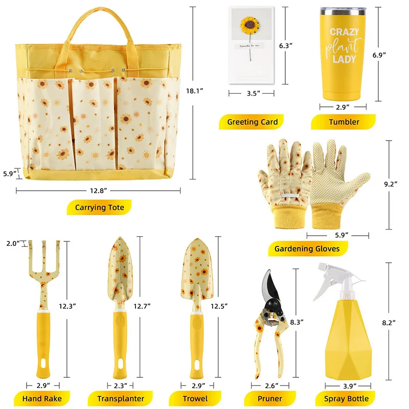 Durable Garden Tool Set Ladies - đánh giá và giá Gardening Tools For Women