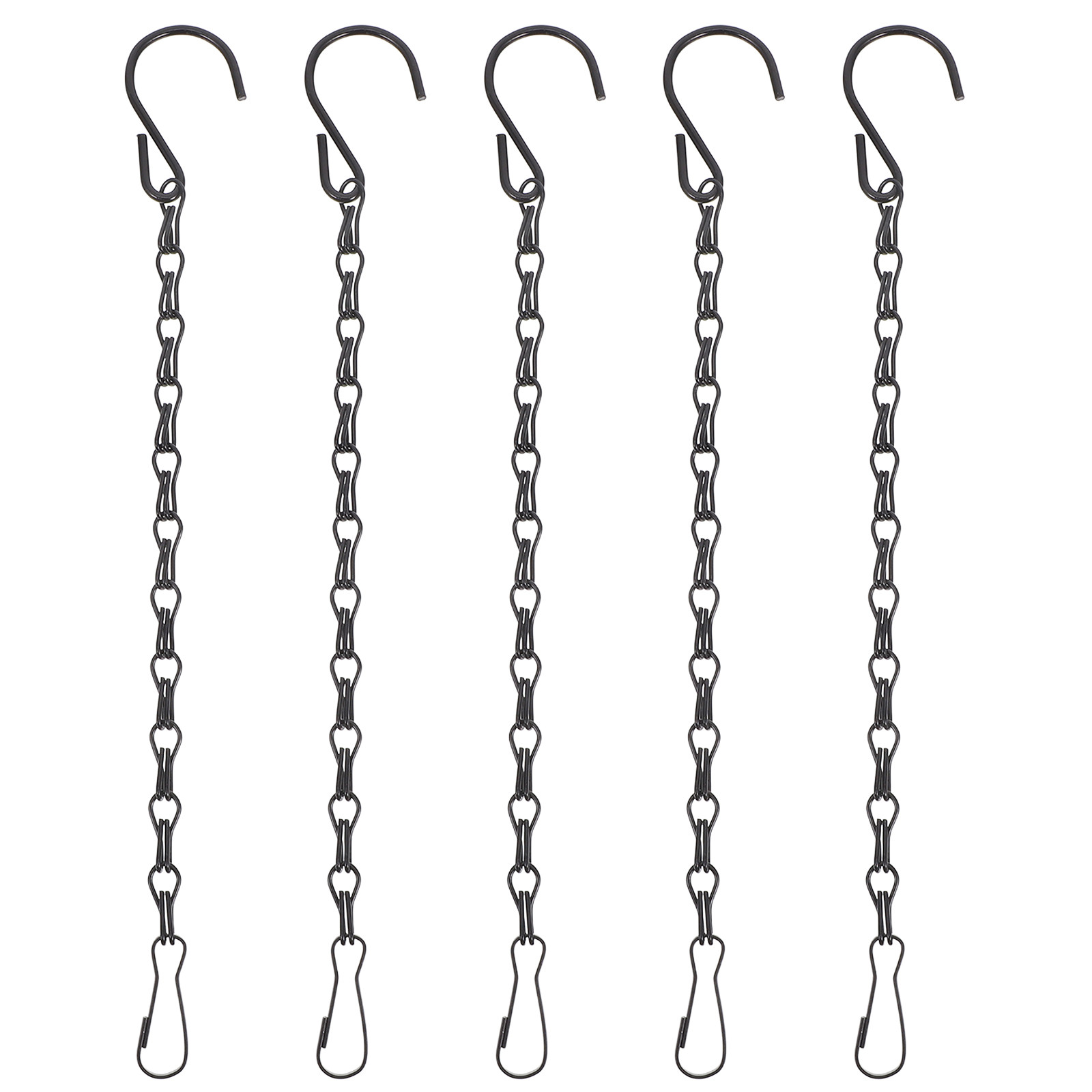 5Pcs Black Double Hook Chain H - đánh giá và giá Hanging Planter Basket