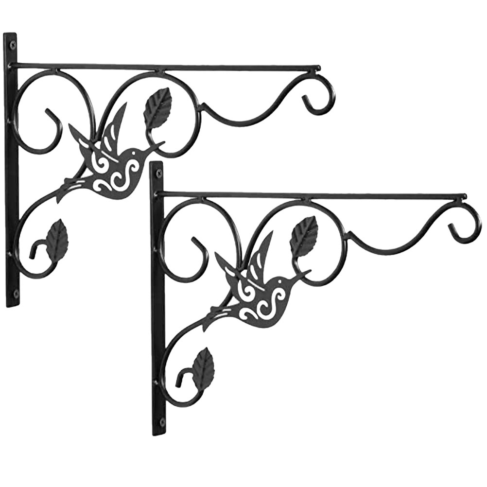 2Pcs Minimalist Iron Wall Brac - đánh giá và giá Hanging Planter Basket
