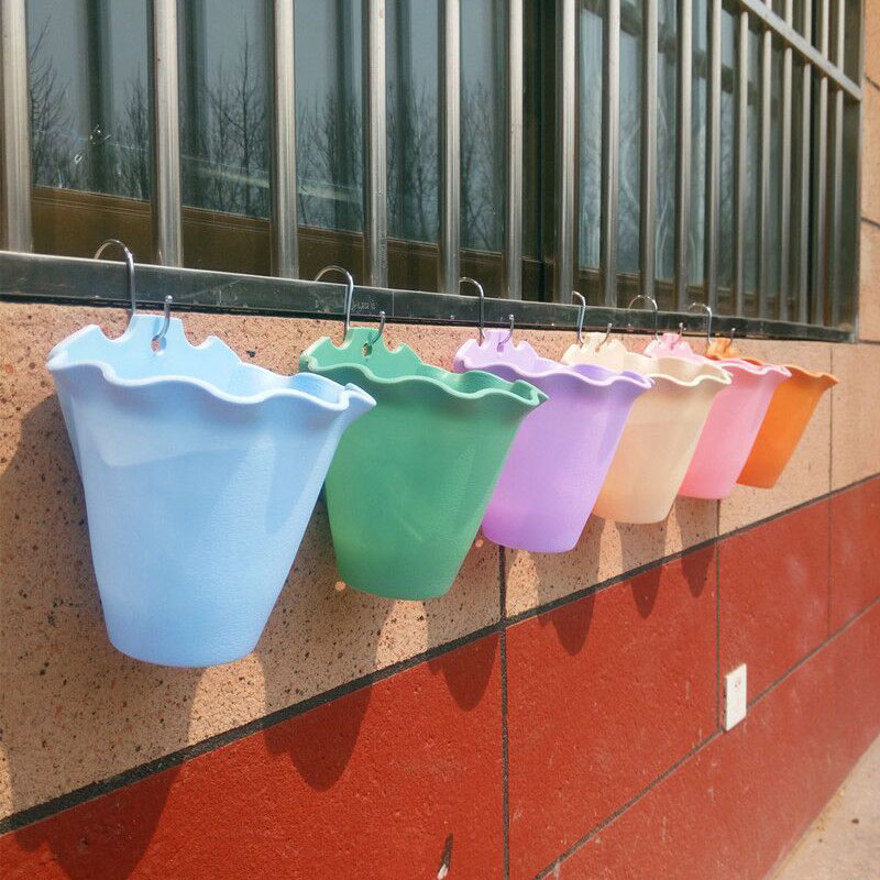 Flower Pot Wall-mounted Plasti - đánh giá và giá Vertical Wall Planter