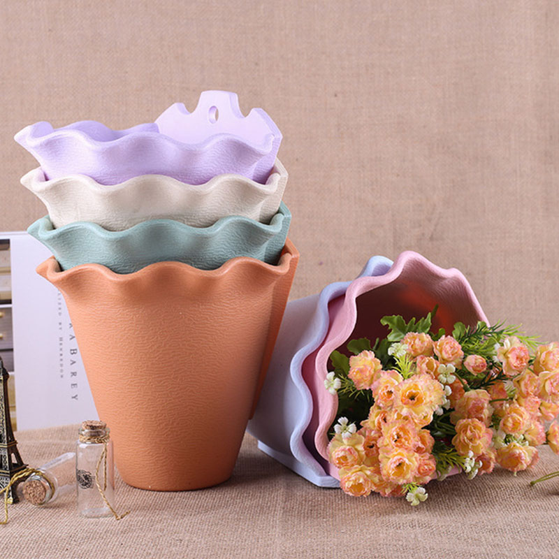 Flower Pot Wall-mounted Plasti - đánh giá và giá Vertical Wall Planter