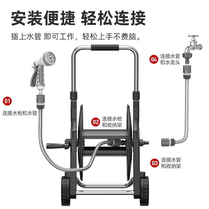 Premium Color Random Hose Reel - đánh giá và giá Gardening Tools Rack