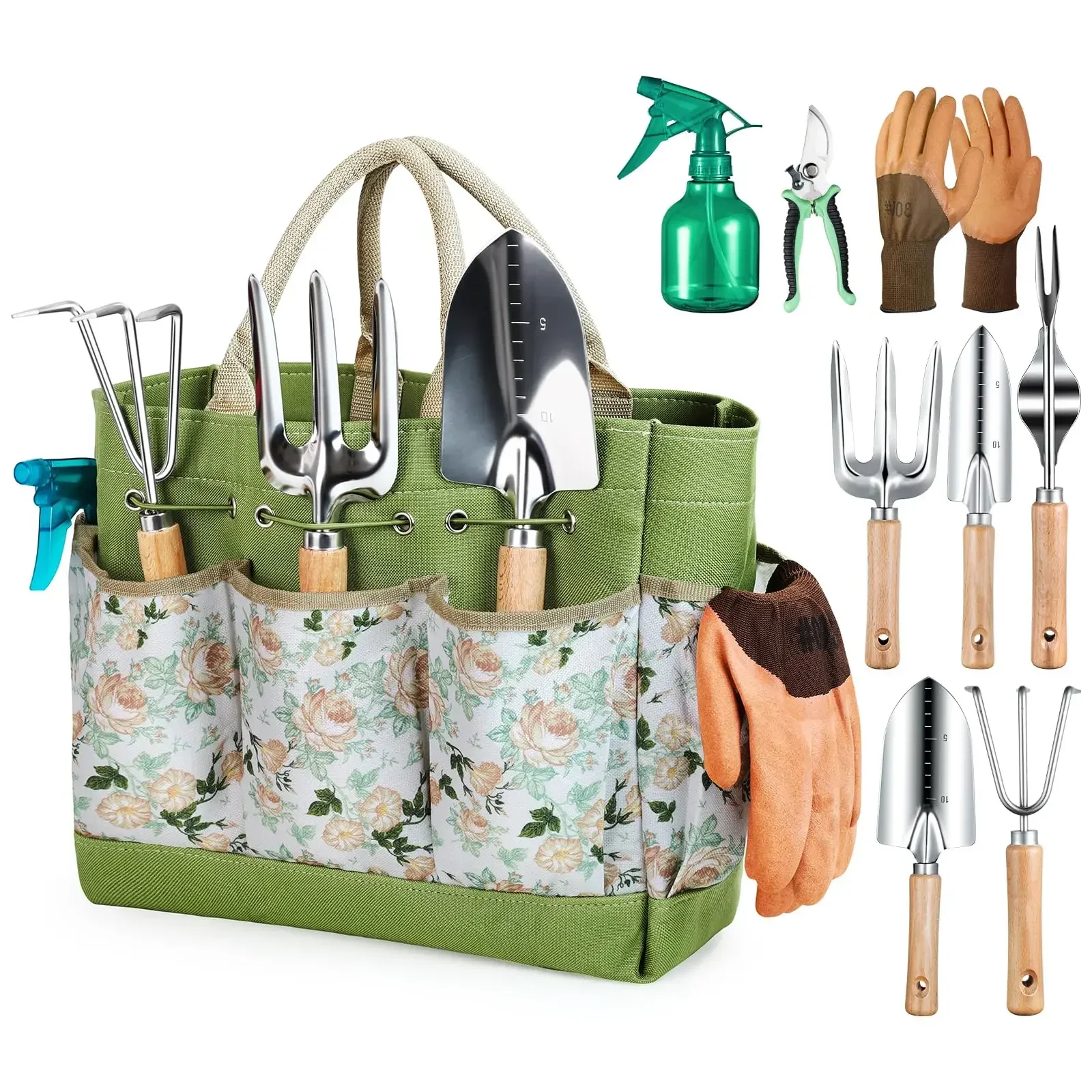 Gardening Tools 9-Piece Heavy  - đánh giá và giá Gardening Tools For Women