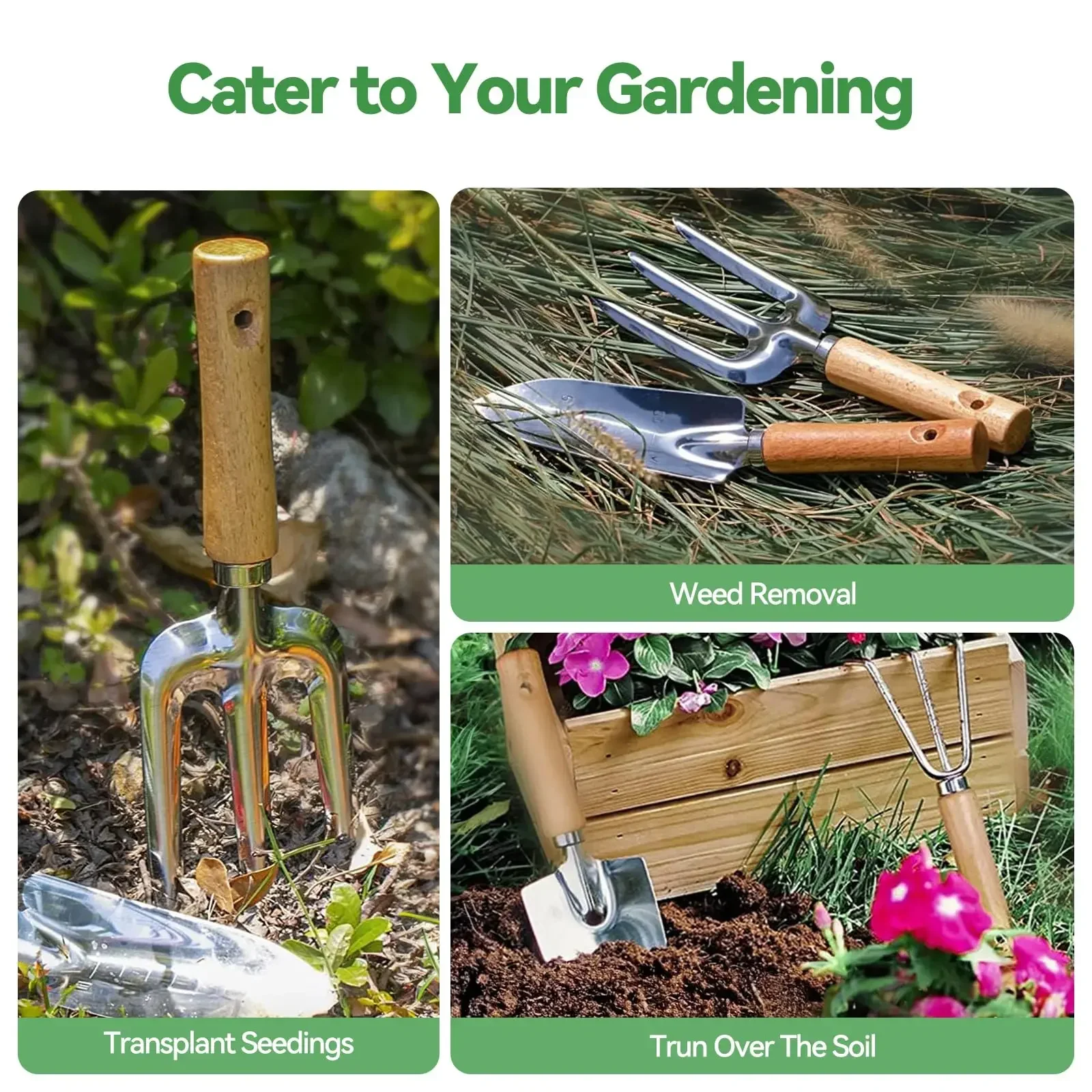 Gardening Tools 9-Piece Heavy  - đánh giá và giá Gardening Tools For Women