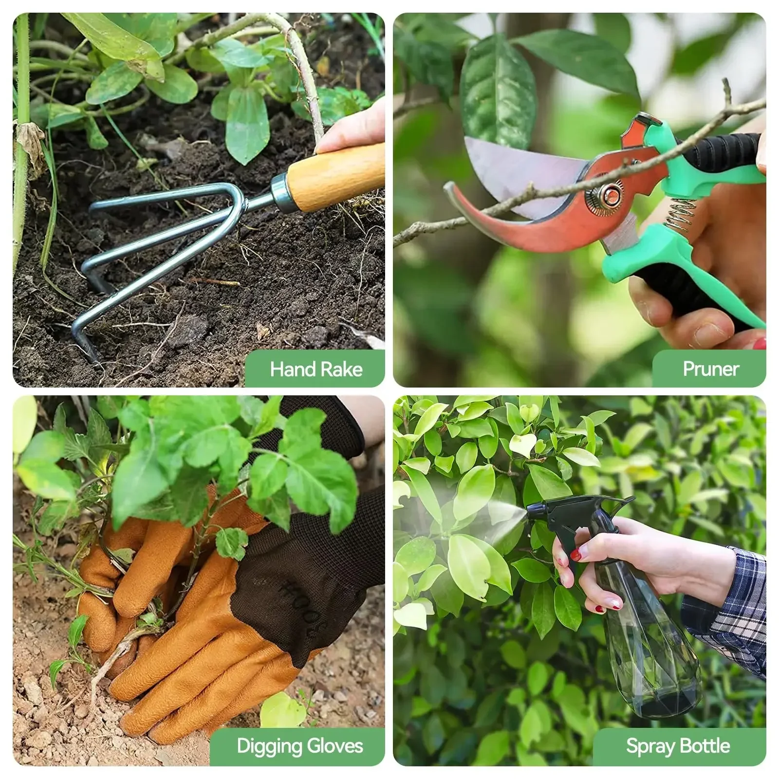 Gardening Tools 9-Piece Heavy  - đánh giá và giá Gardening Tools For Women