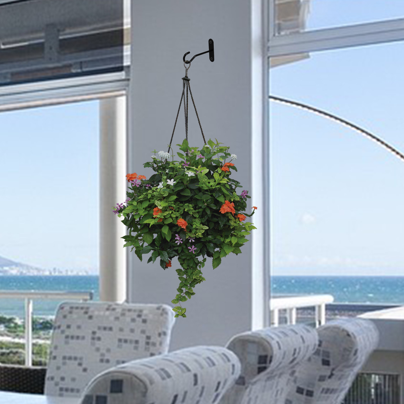 2Sets Ceiling Hooks for Hangin - đánh giá và giá Hanging Planter Basket