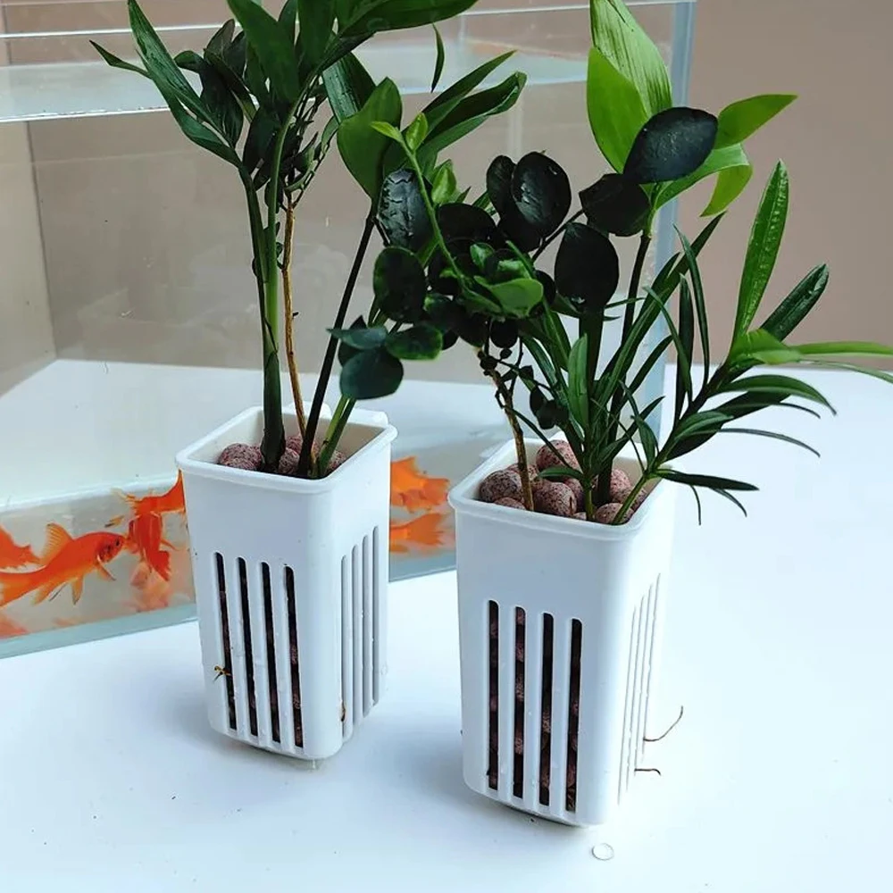 1 PC Aquarium Hydroponic Plant - đánh giá và giá Hanging Planter Basket