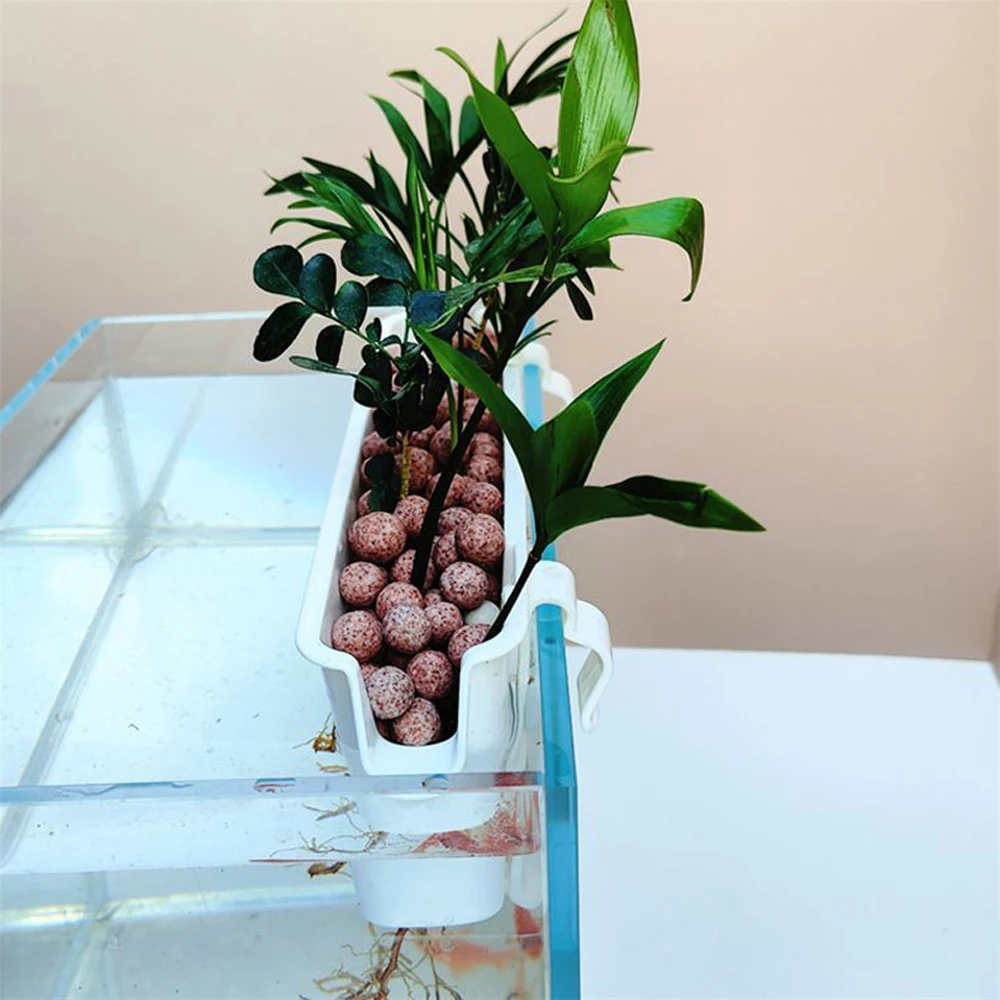 1 PC Aquarium Hydroponic Plant - đánh giá và giá Hanging Planter Basket
