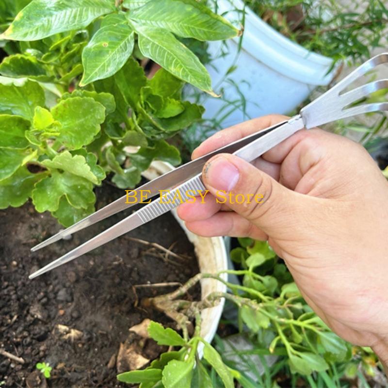 Dụng cụ bầu cây đầu E28F Nhíp  - đánh giá và giá Gardening Tools For Weeds