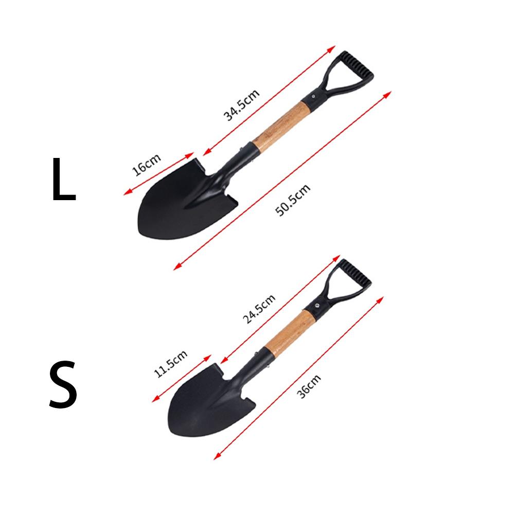 36cm Garden Shovel WIth Wooden - đánh giá và giá Gardening Tools Kit For Kids