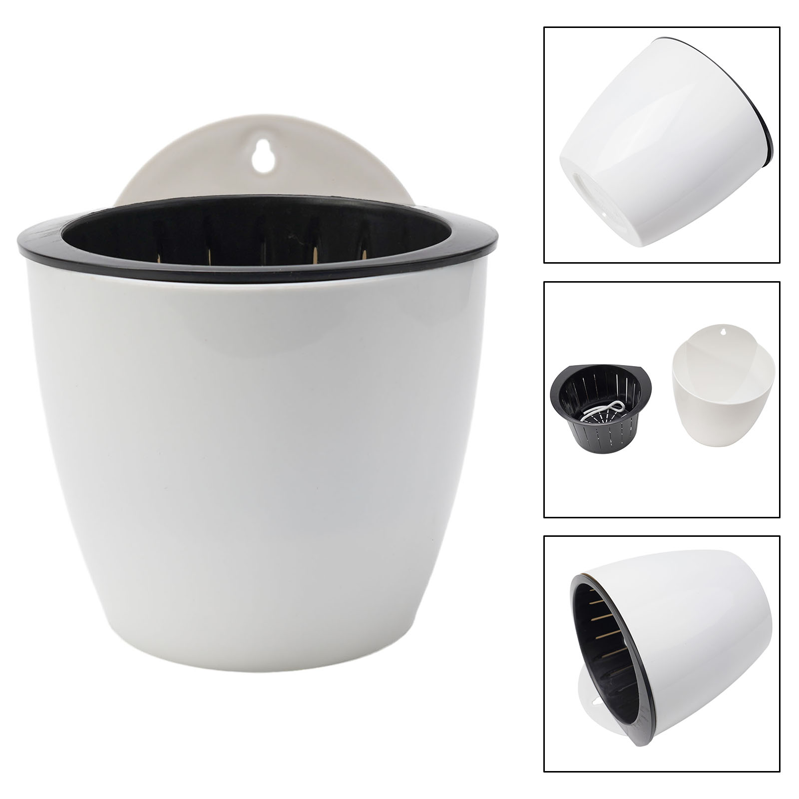1X Wall-Mounted Flower Pot Aut - đánh giá và giá Vertical Wall Planter