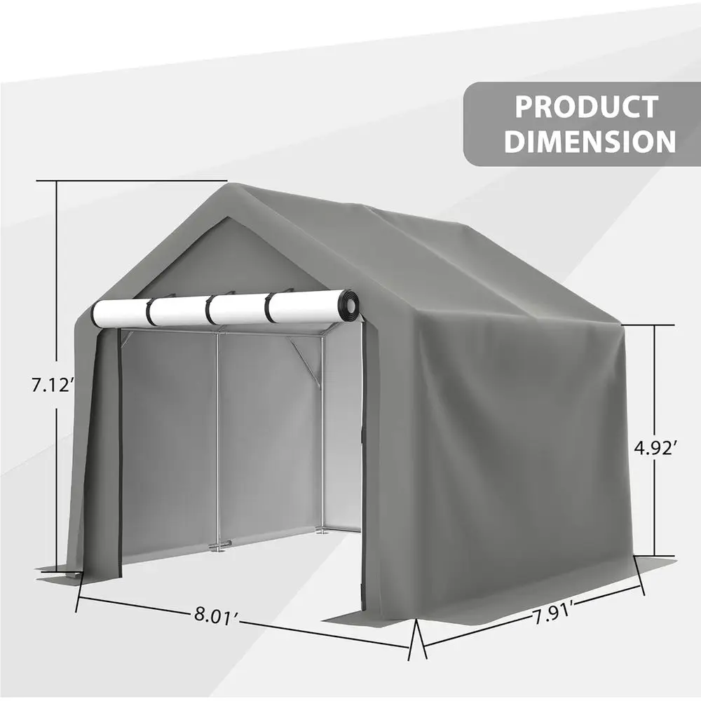 Portable Outdoor Storage Tent, - đánh giá và giá Gardening Tools Needed